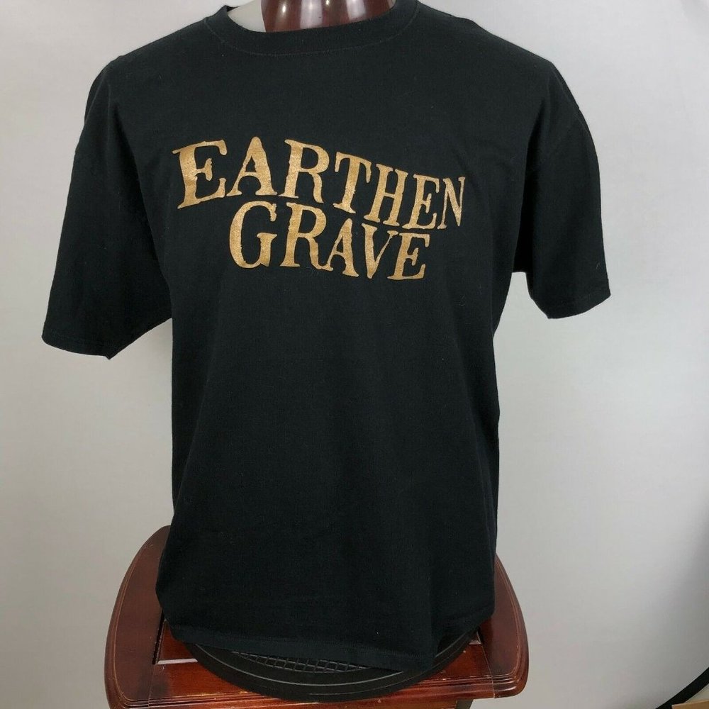 Earthen Grave Doom Metal Band 2XL Logo T Shirt